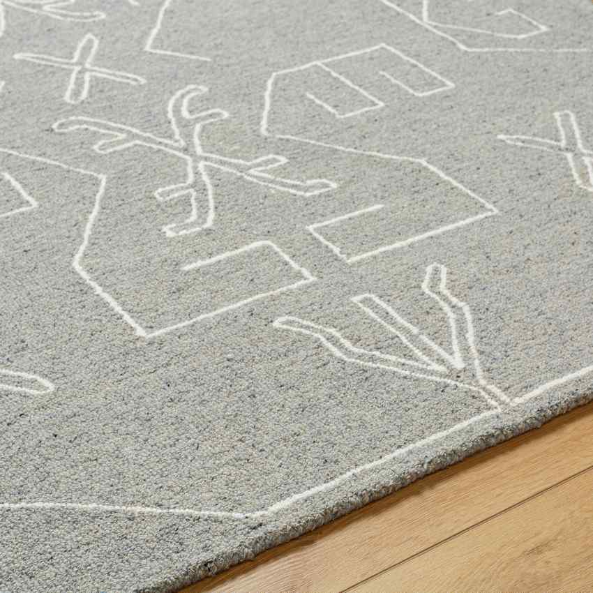 Sherrelle Cottage Medium Gray Area Rug