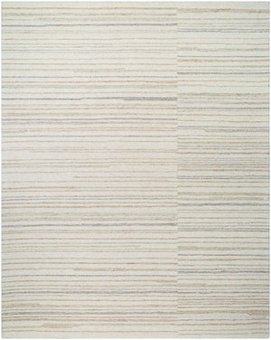 Brandan Modern Light Silver Area Rug