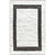 Dempsey Modern Ivory/Black Area Rug