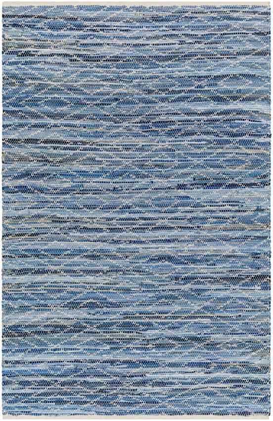 Devone Modern Light Blue Area Rug