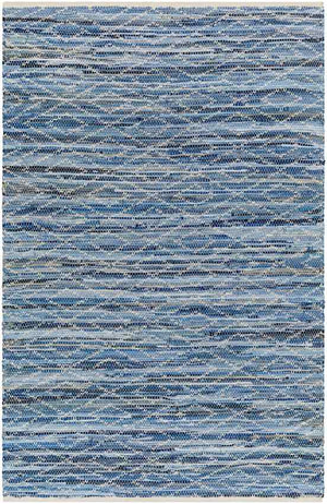 Devone Modern Light Blue Area Rug