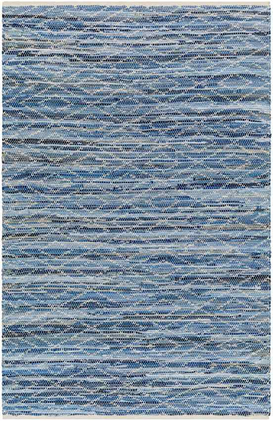 Devone Modern Light Blue Area Rug
