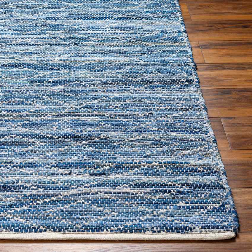 Devone Modern Light Blue Area Rug