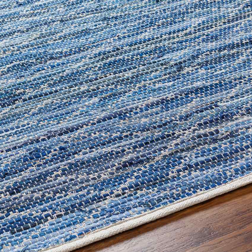 Devone Modern Light Blue Area Rug