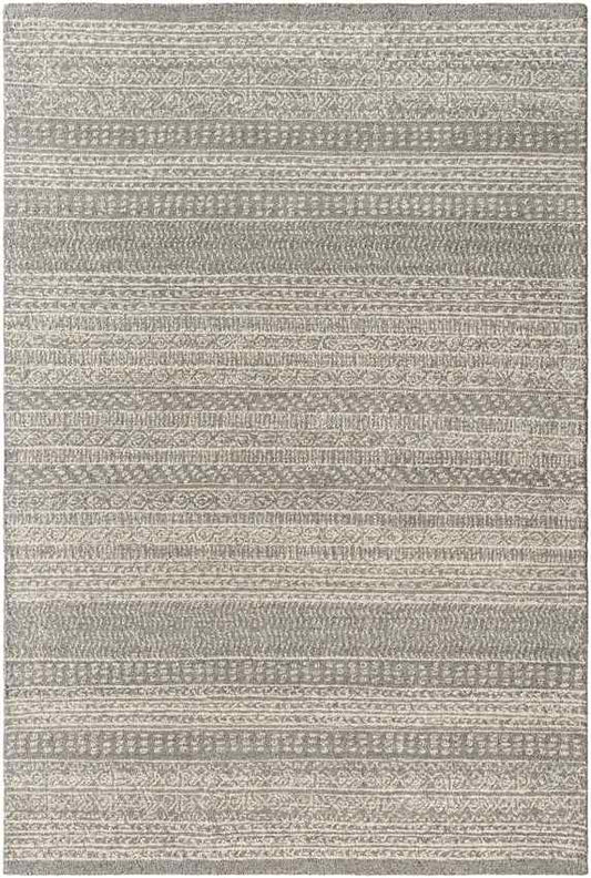 Melun Global Charcoal/Oatmeal Area Rug
