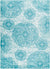 Marieann Bohemian Teal Area Rug