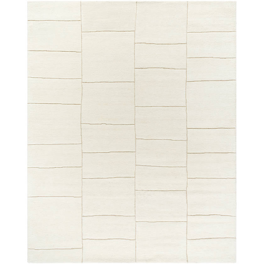 Benzion Modern Off-White Area Rug