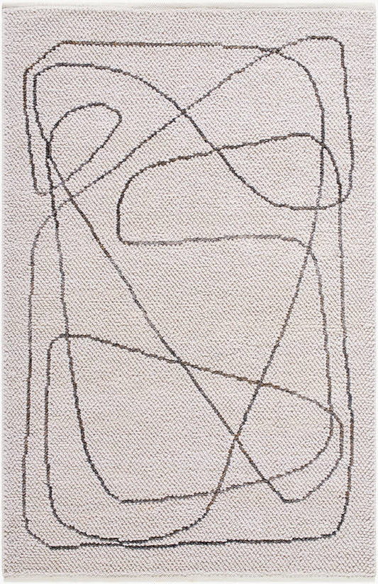 Tannia Modern Charcoal Area Rug