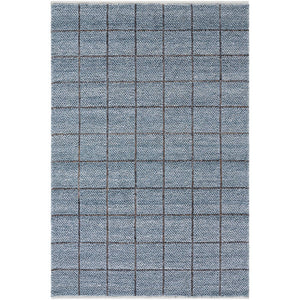 Arsenio Modern Slate Blue Area Rug