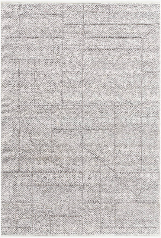 Corban Modern Slate  Area Rug