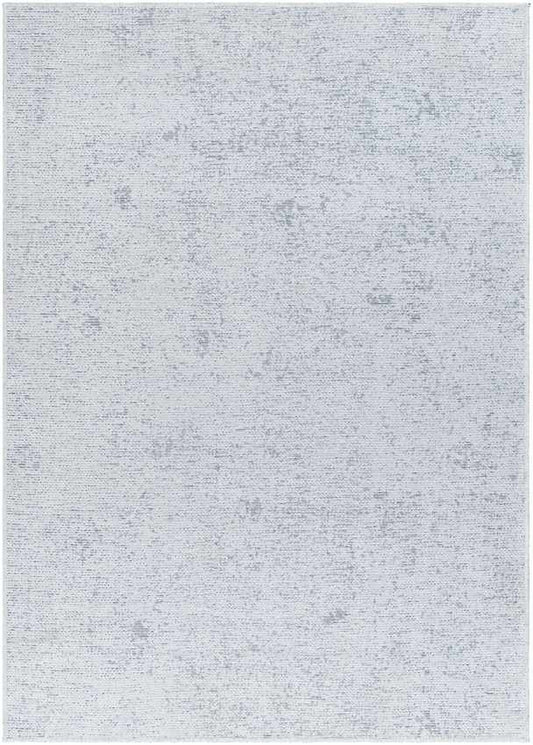 Tobey Solid and Border Light Sage Washable Area Rug