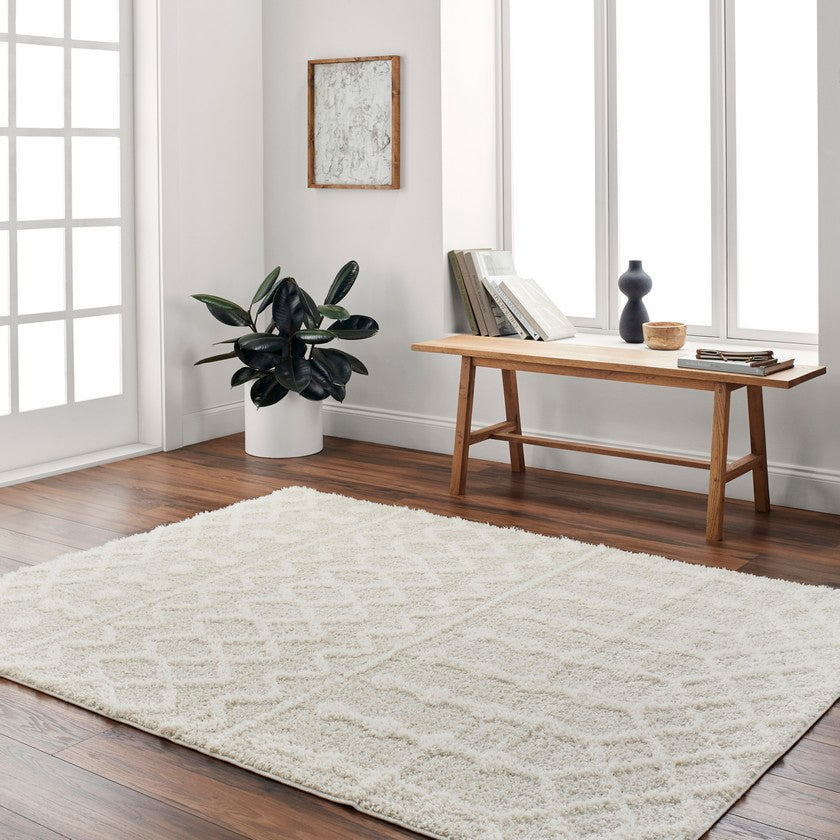 Daris Modern Cream Area Rug