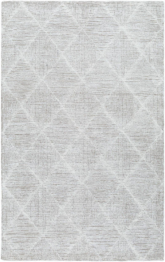 Yves Global Light Silver Area Rug