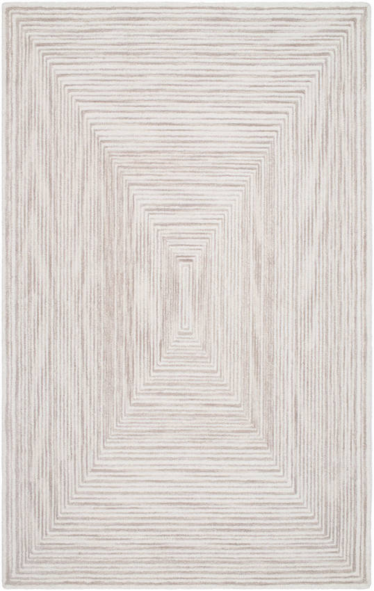 Antwann Modern Light Silver Area Rug