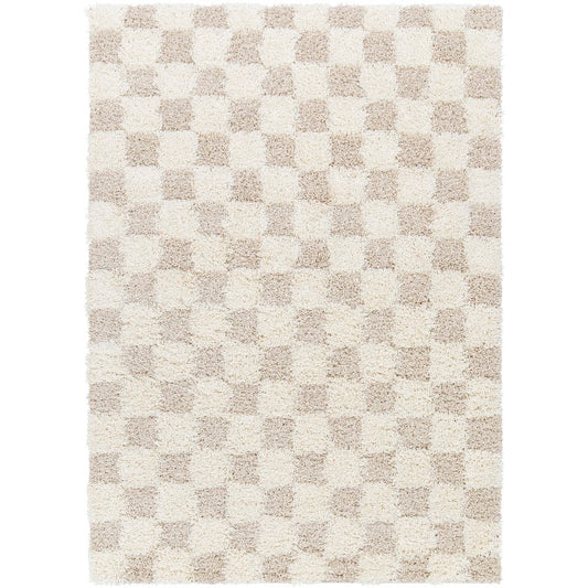 Bondurant Modern Light Beige Area Rug