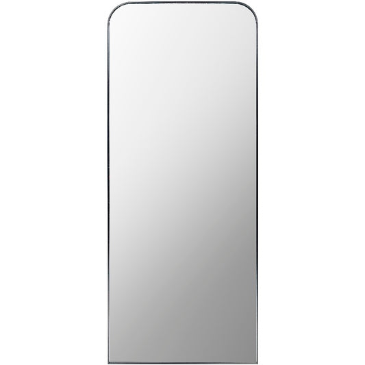 Lashunda Modern Black Wall Mirror