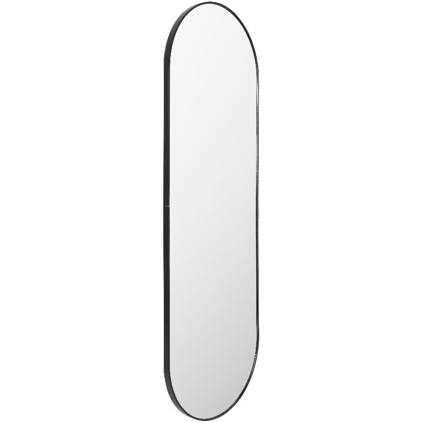 Ellyn Modern Black Wall Mirror