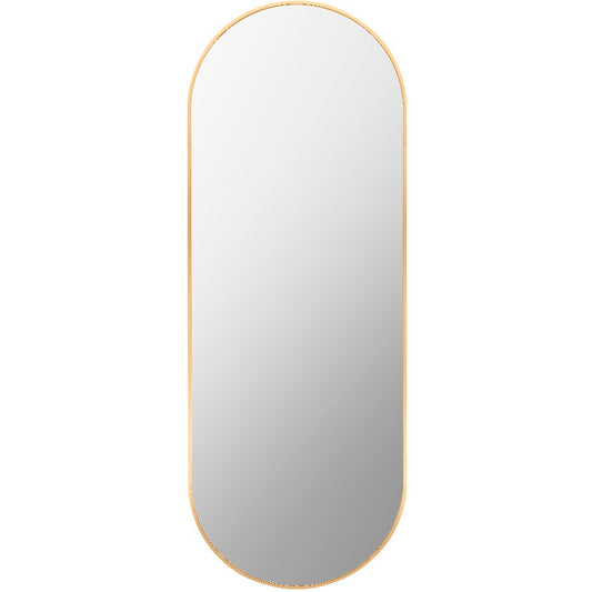 Ellyn Modern Gold Wall Mirror