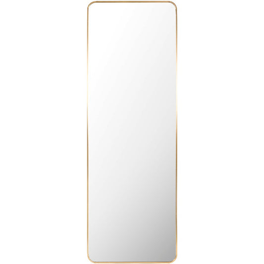Jackline Modern Gold Wall Mirror