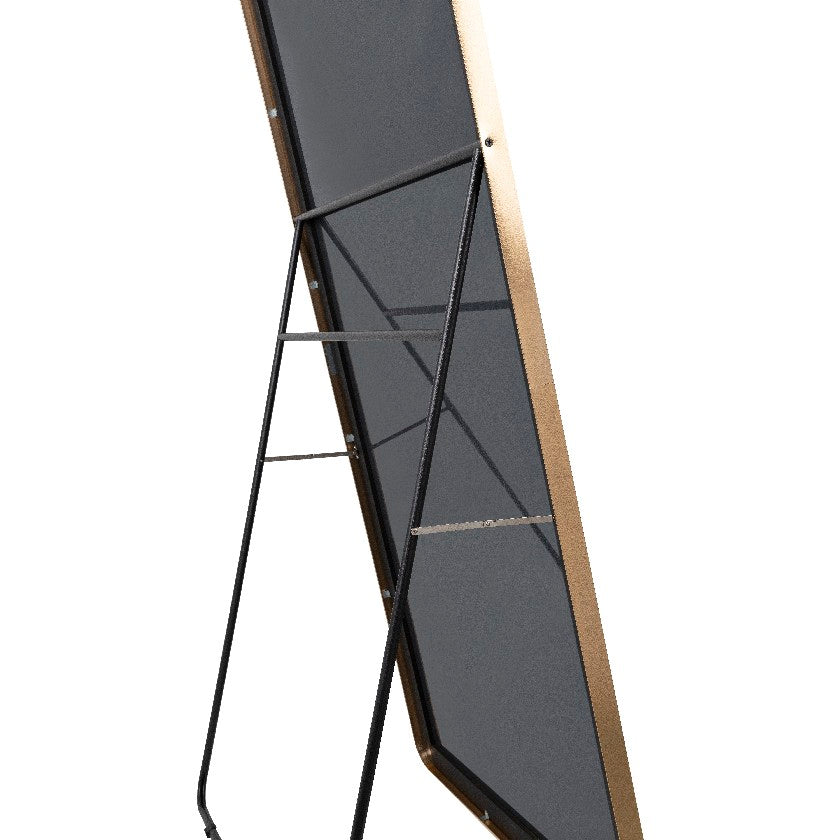 Jackline Modern Gold Wall Mirror