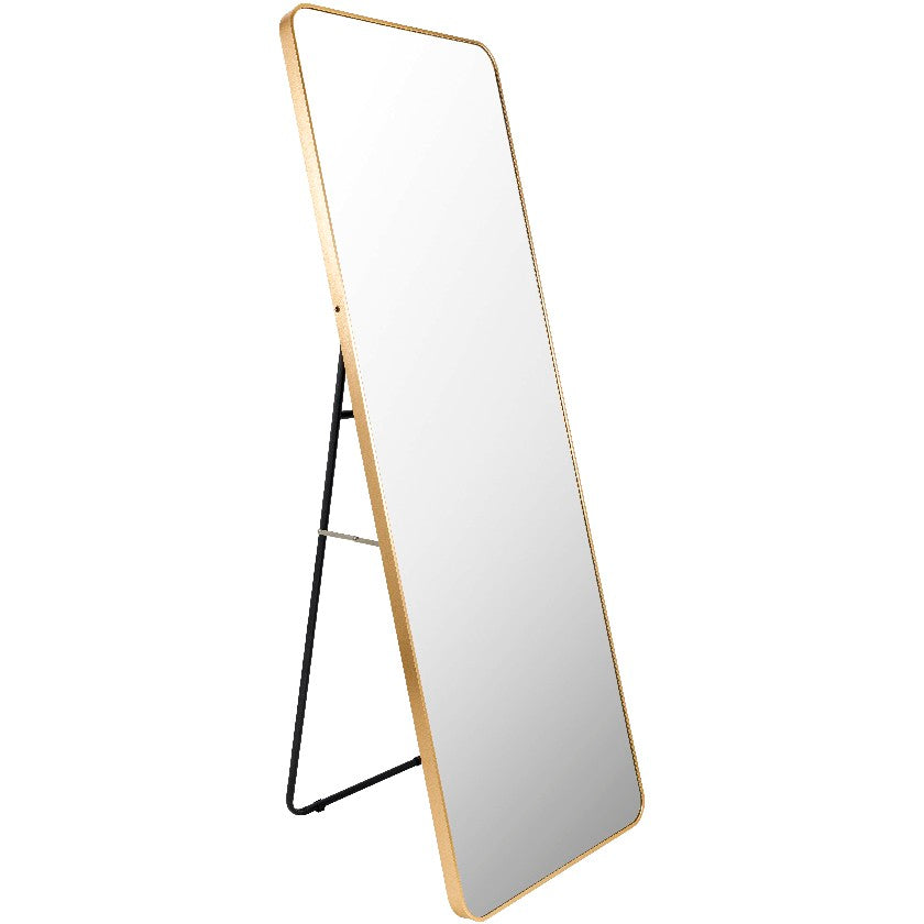 Jackline Modern Gold Wall Mirror