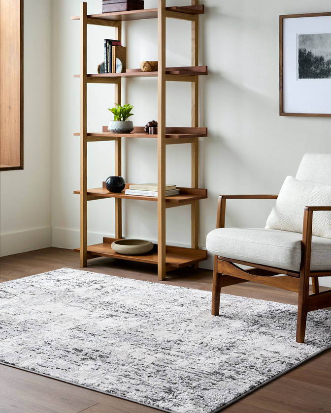 Zacharie Modern Gray Area Rug