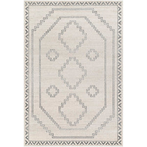 Zebadiah Modern Medium Gray Area Rug