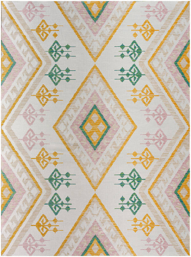 Aliecia Coastal Saffron Area Rug