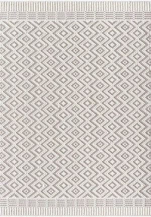 Chauntae Modern Light Gray Area Rug