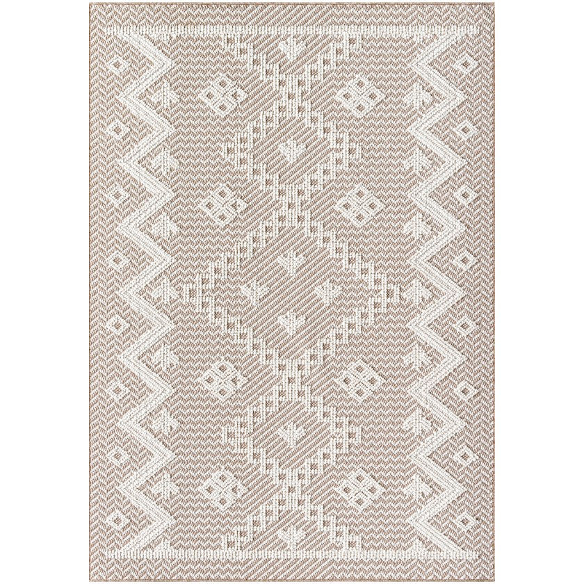 Karenda Modern Dark Brown Area Rug