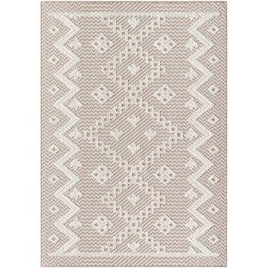 Karenda Modern Dark Brown Area Rug