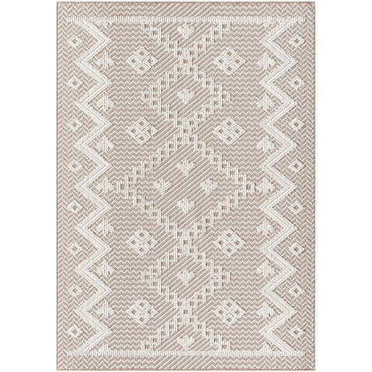 Karenda Modern Dark Brown Area Rug