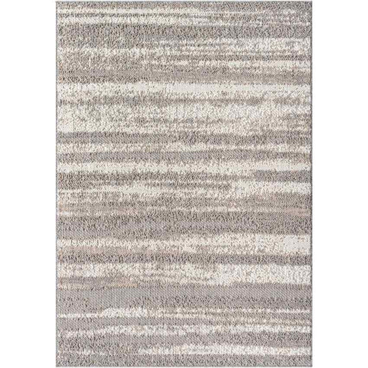 Zulema Modern Light Brown/Light Gray Area Rug