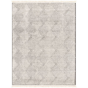 Otha Modern Ivory/Black Area Rug