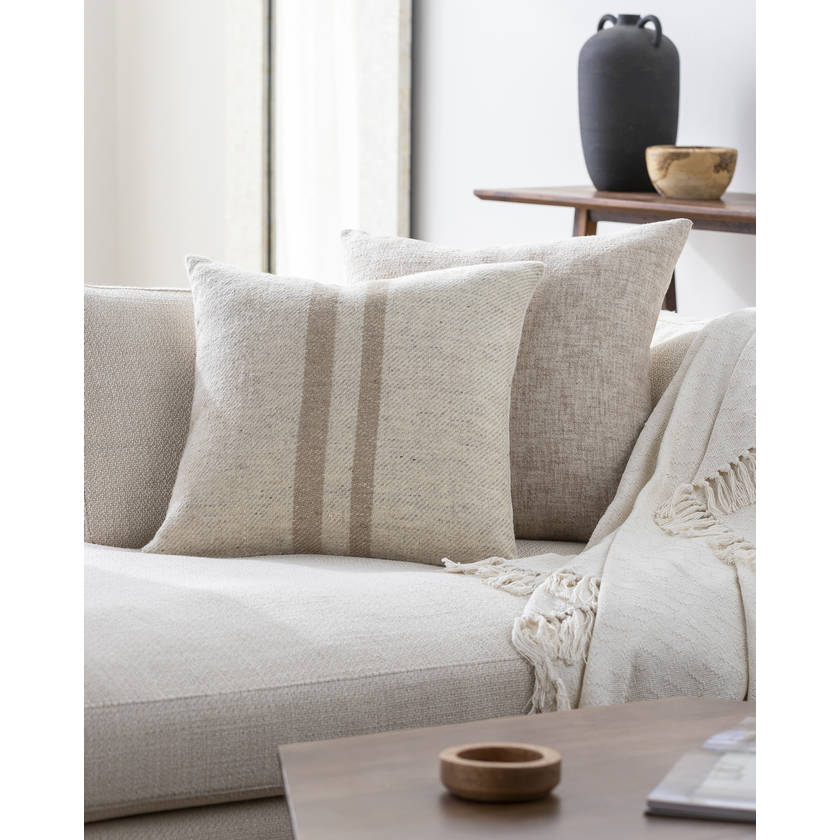 Brett Off-White Pillow Cover - Becki Owen x Livabliss