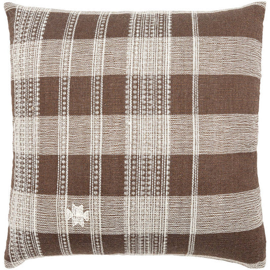 Myrna Dark Brown Pillow Cover - Becki Owen x Livabliss