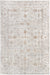 Karlton Traditional Light Gray/Dark Brown Area Rug