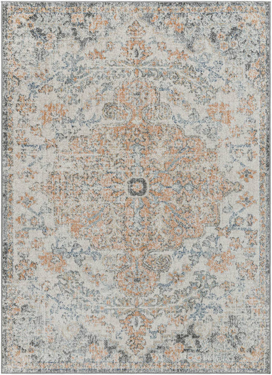 Olivia Traditional Amber Area Rug