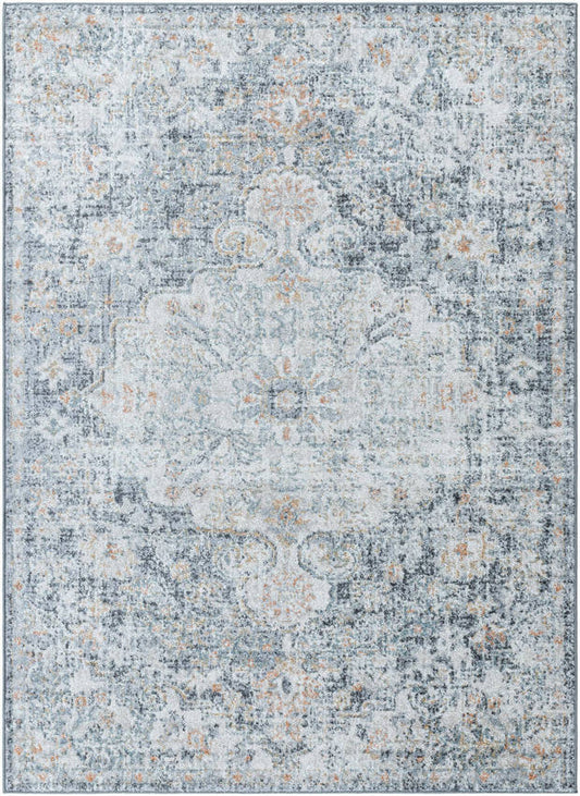 Olivia Traditional Blue Area Rug