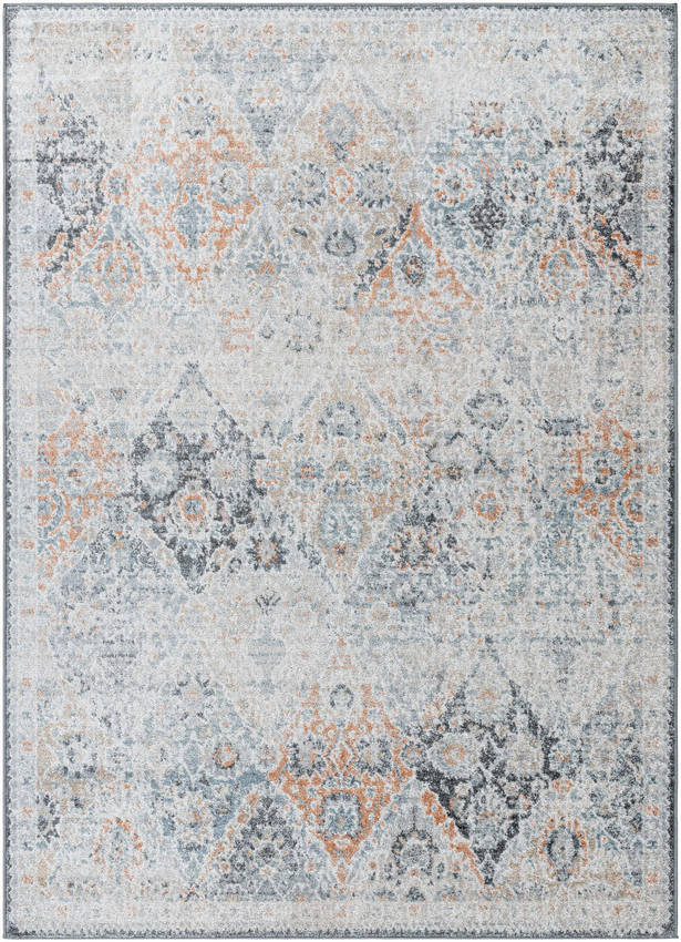 Emilly Traditional Amber Area Rug