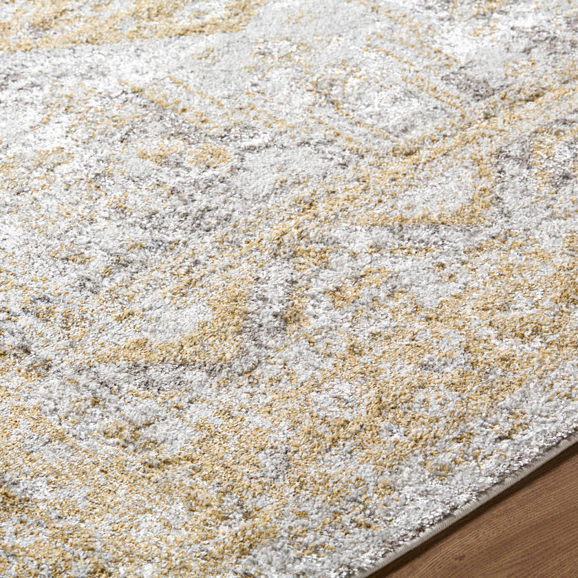 Elimelech Traditional Light Brown Area Rug