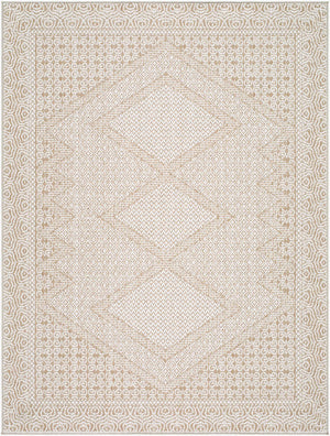 Reana Cottage White/Tan Area Rug