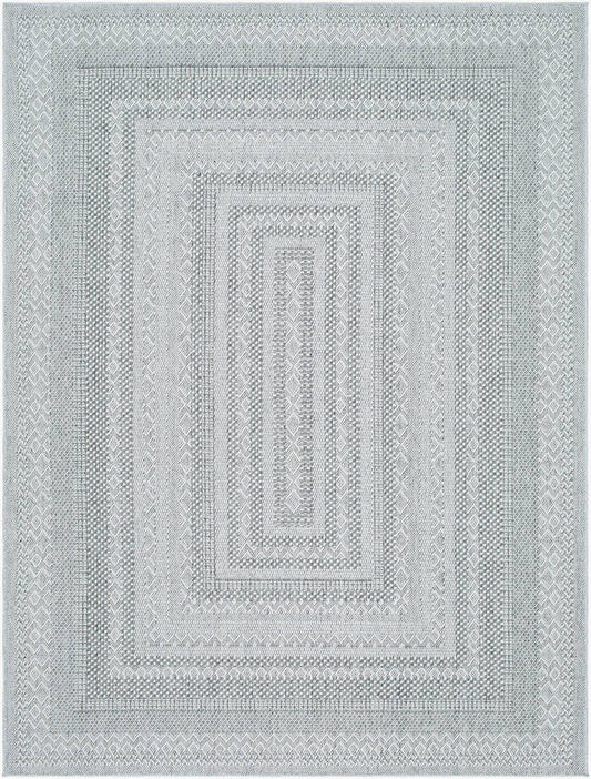 Vangie Cottage Medium Gray/White Area Rug
