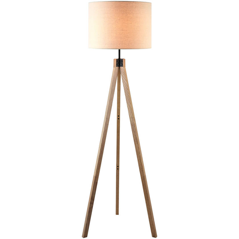 Cecila Cottage Brown Floor Lamp