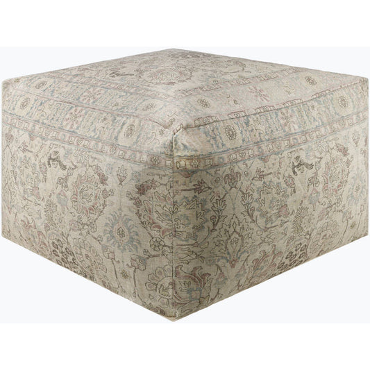 Graz Dark Brown Pouf