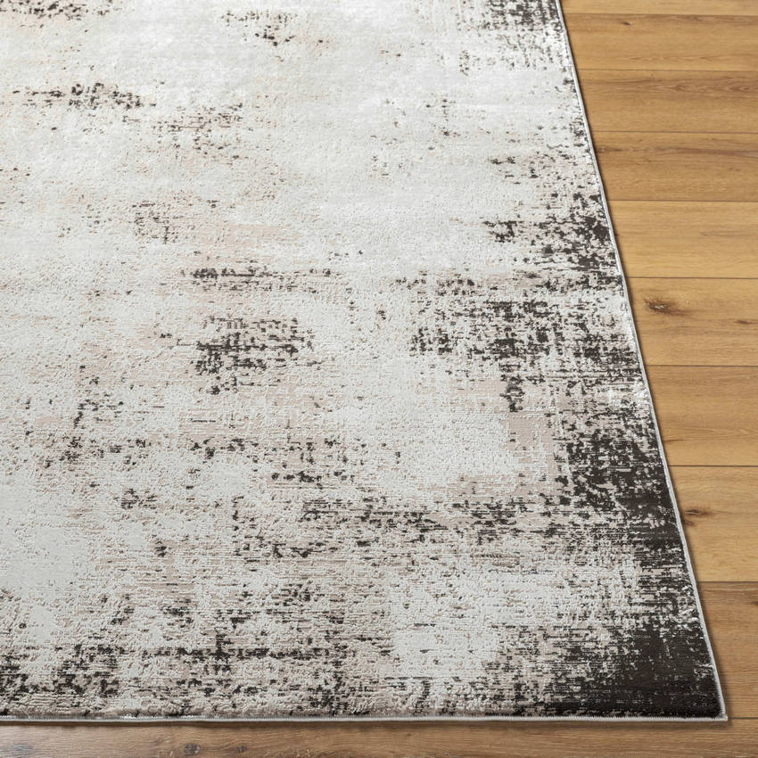 Shamille Rustic Ivory/Charcoal Area Rug