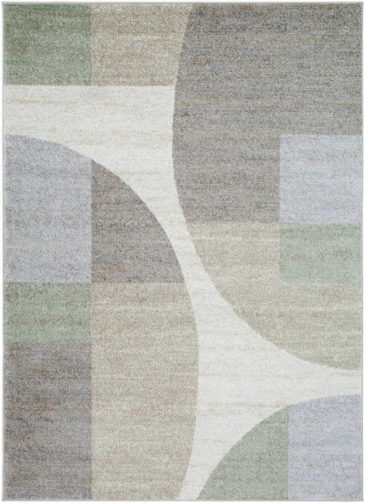 Ananda Modern Light Gray Area Rug