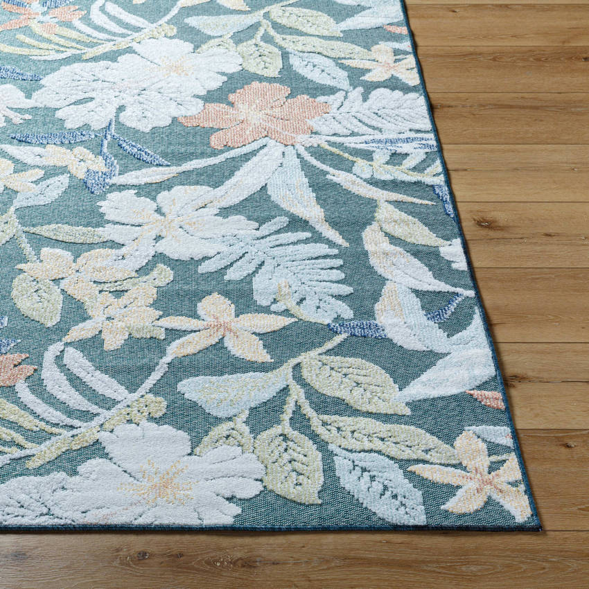 Lamark Coastal Olive Area Rug