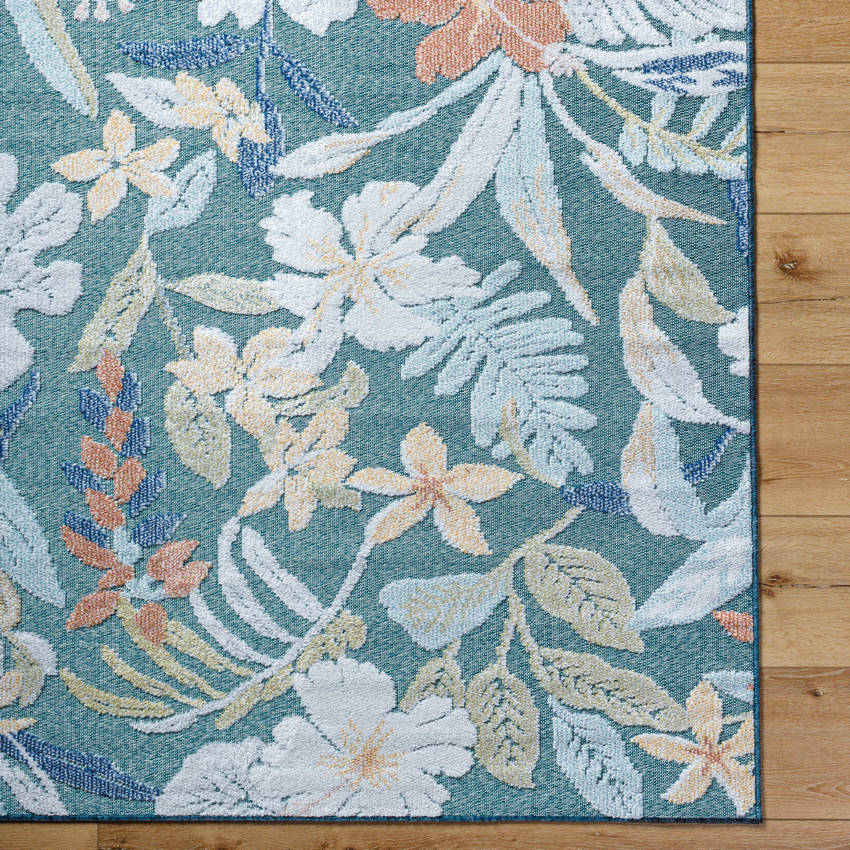 Lamark Coastal Olive Area Rug
