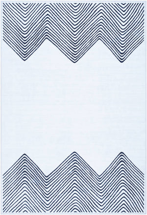 Anneke Modern Off-White Washable Area Rug